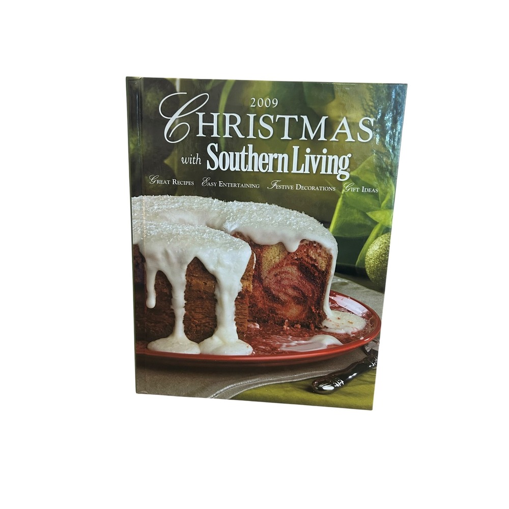 Christmas with Southern Living 2009 Hardcover Cookbook Holiday Decorating